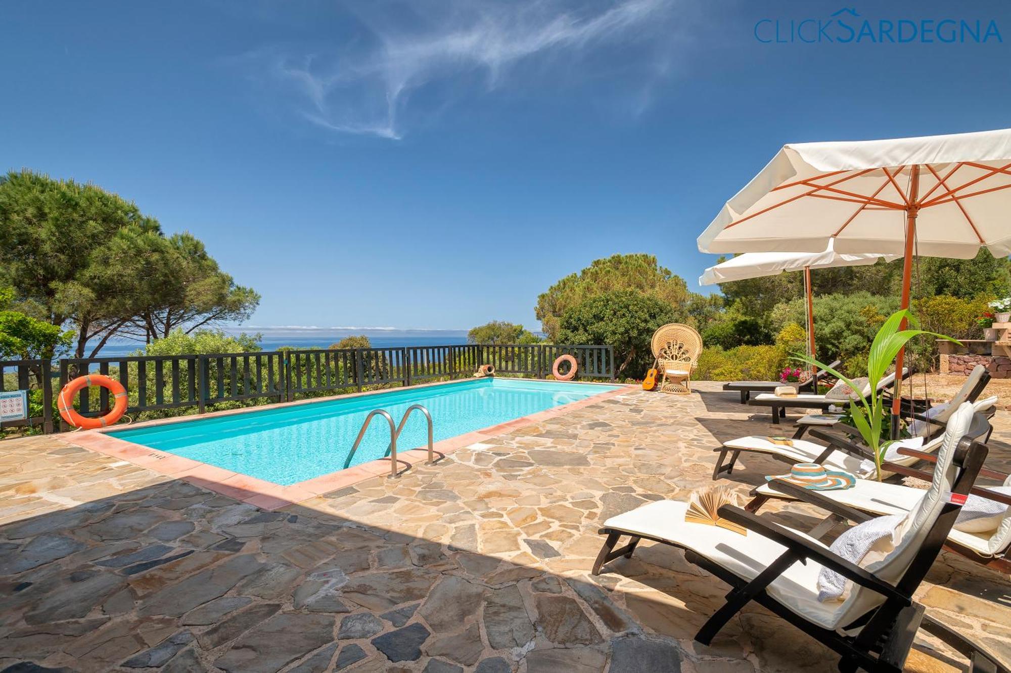 Alghero Villa Barranch With Sea View Swimming Pool For 6 People Exterior photo
